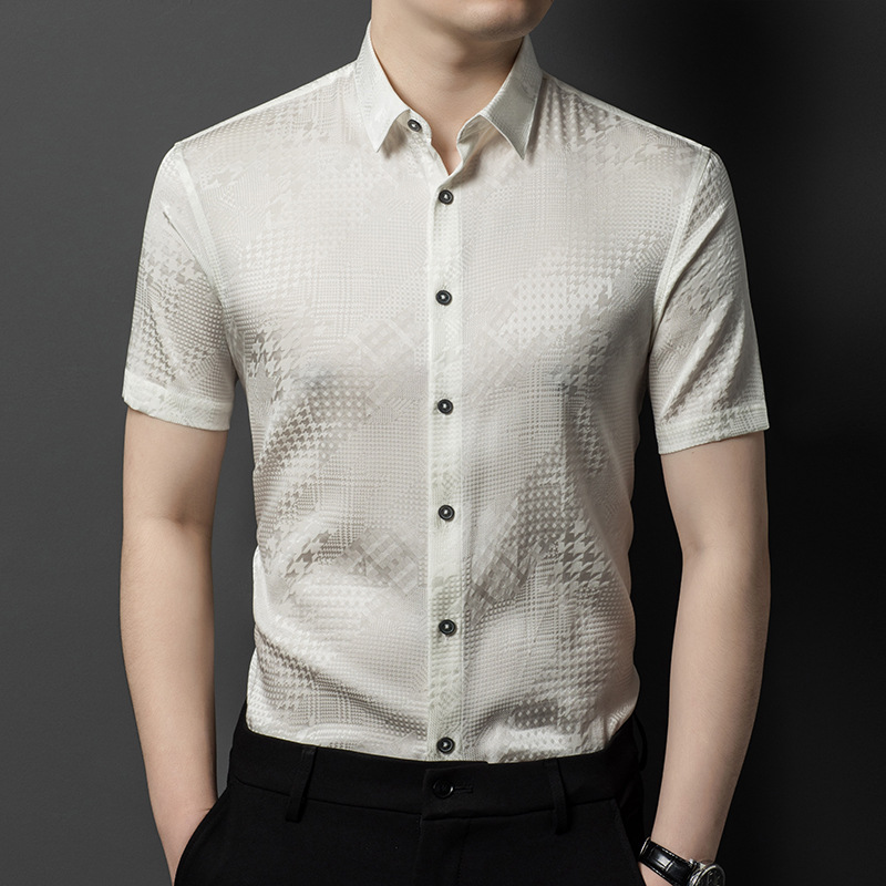 (Mới) Mã B9978 Giá 2660K: Áo Sơ Mi Nam Jitdth Hàng Mùa Hè Trung Niên Họa Tiết Hoa Thời Trang Nam Chất Liệu Lụa Tơ Tằm G06 Sản Phẩm Mới, (Miễn Phí Vận Chuyển Toàn Quốc).