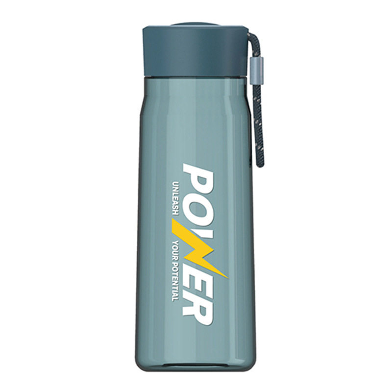 新款便携户外运动水杯男女商务直身塑料杯批发创意活动礼品随手杯