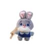 Cross-Border Zootopia Plush Pendant Judy Rabbit Nick Fox Keychain Bag Doll Accessories