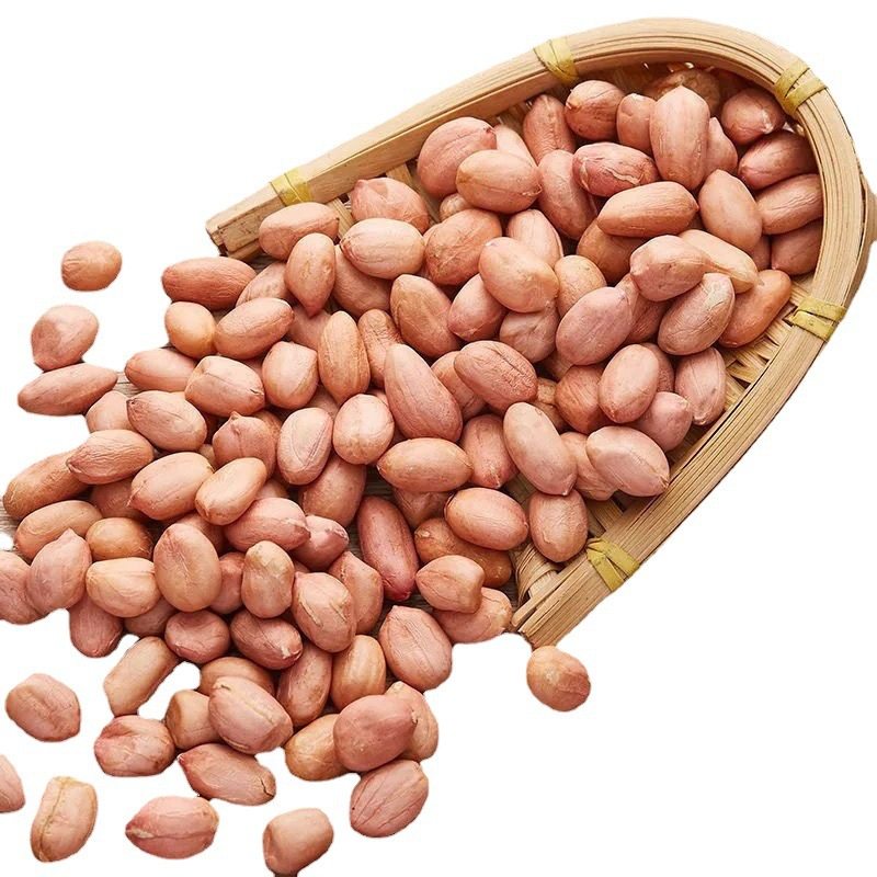 Fresh Raw Peanuts, Shelled White Sand, Large Peanuts, Shellless Peanuts, Pink Skin, No Shells, Peanuts Wholesale