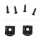 PZ416-93403-00 черный с правосторонним приводом подходит для Peugeot 107 Toyota Aygo Citroen C1 0 mini 2