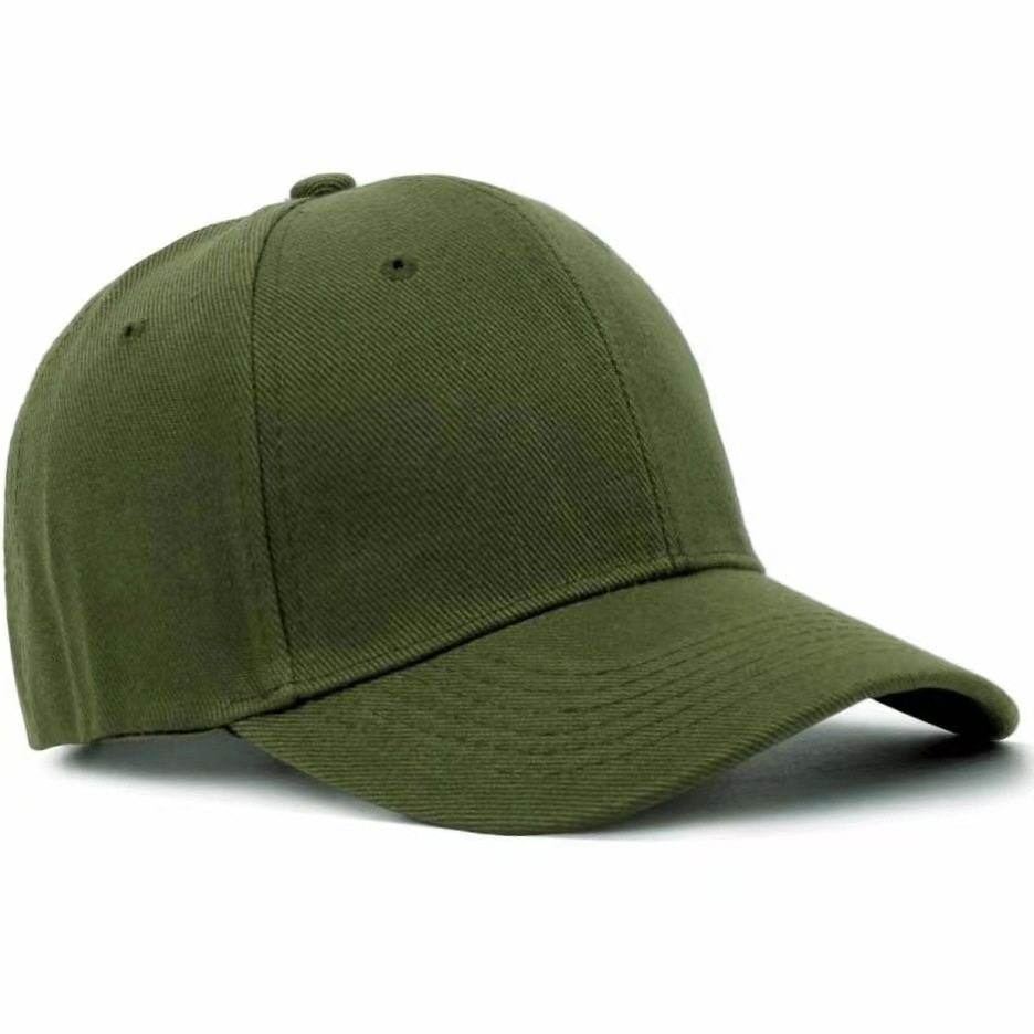 棒球帽纯色光板刺绣印花logo鸭舌帽工厂现货批发户外活动广告帽