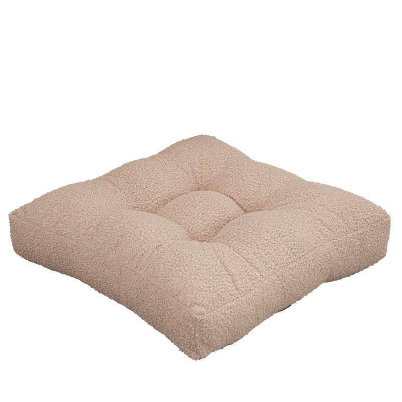 Cushion Solid Color Student Classroom Chair Cushion Bedroom Bay Window Balcony Futon Cushion Office Sedentary Cushion Soft Bag