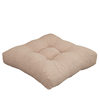 Cushion Solid Color Student Classroom Chair Cushion Bedroom Bay Window Balcony Futon Cushion Office Sedentary Cushion Soft Bag