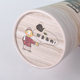 Tea paper jar Kraft paper moisture-proof sealed tea jar universal flower tea packaging jar round paper tube jar