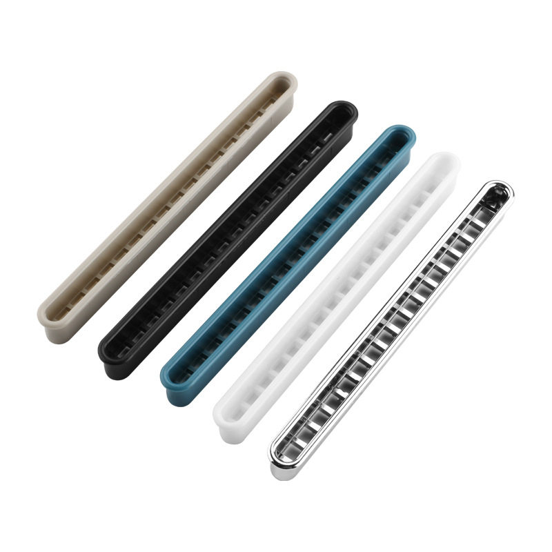 Plastic Long Oval Breathable Hole Desk Computer Host Cooling Ventilation Breathable Strip Breathable Mesh Decorative Strip