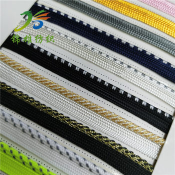 Factory in Stock Sub-mother belt reflective trim home textile gold and silver wire edge rope insert strip clothing accessories home textile edge belt