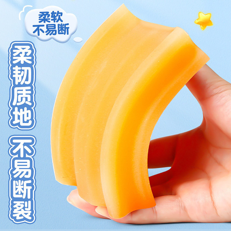 Big Mac Extra Large Soap Eraser Creative Fun Eraser for Primary School Students to Wipe Clean with Less Crumbs Without Leaving Traces and Not Easy to Break