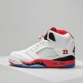 Joe 5-white and red