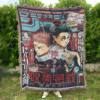 Cross-Border Woven Blanket Anime Cartoon Tapestry Sofa Cover Blanket Thickeneded Jacquard Blanket Sofa Towel Thread Blanket Customization