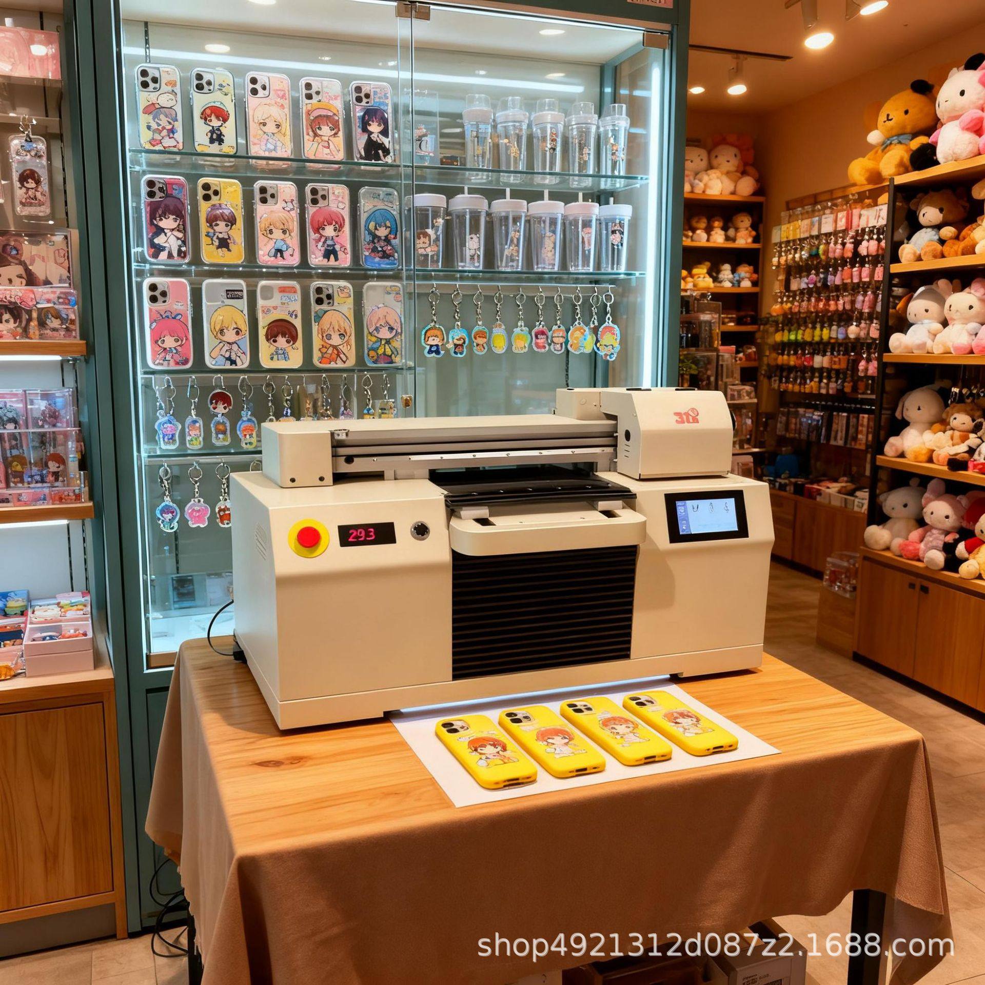 31 Degree Uv Flatbed Printer Small Entrepreneurial Stall Mobile Phone Case Photo Tag Crystal Label Acrylic Printing Machine