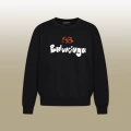 B1104 round neck black