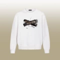 B1110 round neck white