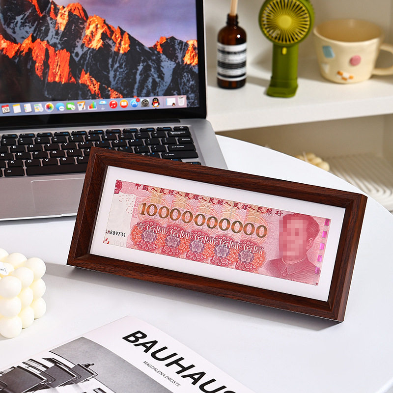 6 even grid photo frame add more money coin decorative picture frame table diy specimen frame ornaments calligraphy calligraphy and painting mounting frame