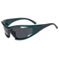 C5 green frame black film