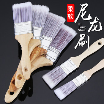 ✅ Nylon Brush Plastic Filament Paint Brush Paint Brush Hard Bristle Soft Bristle Paint Brush Cleaning Dust Removal Non-Shedding Barbecue Bristle