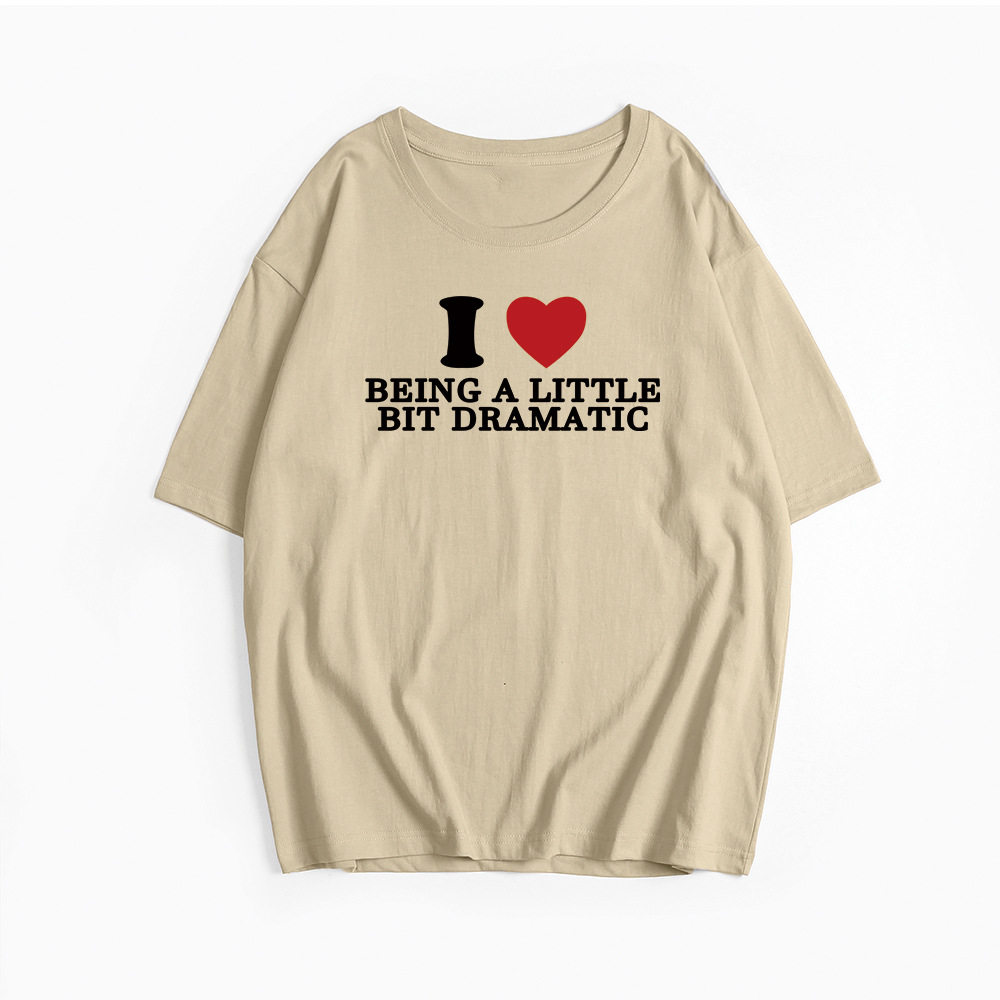 Womens Vintage Graphic T Shirt Summer Casual Style Loose Fit Round Neck 100 Cotton Wholesale Available