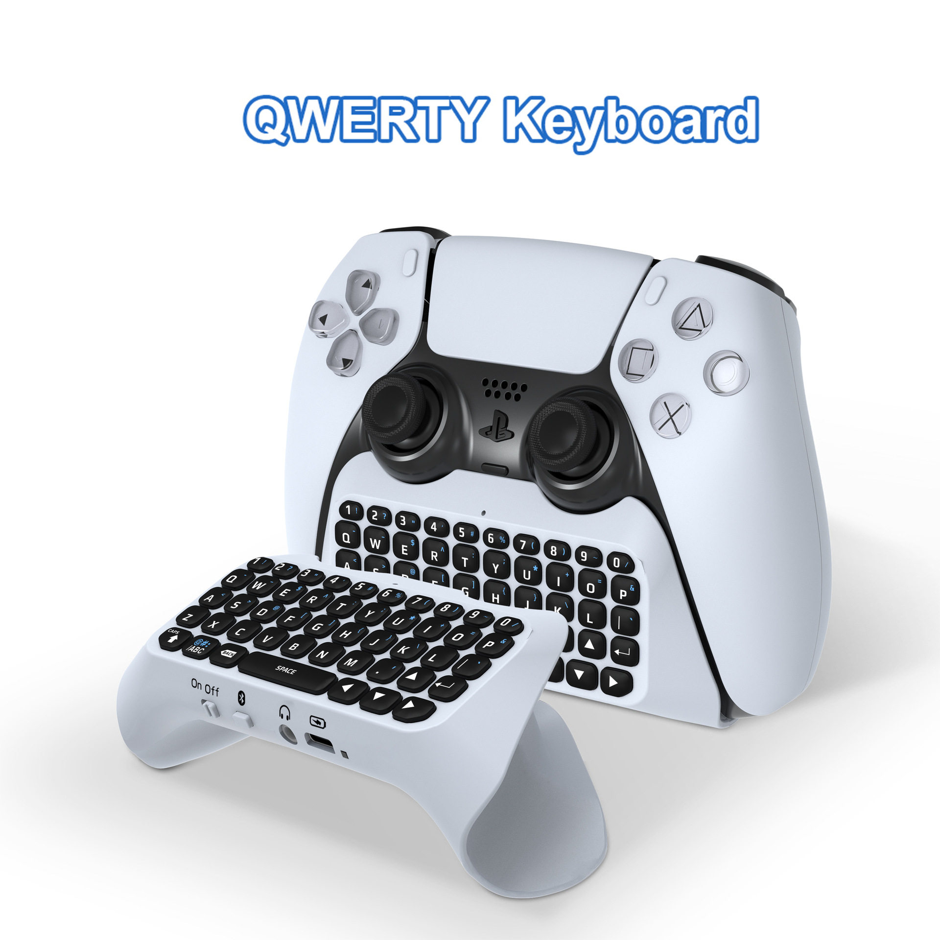 PS5 handle Bluetooth wireless keyboard PS5 Bluetooth external keyboard PS5 handle chat voice Bluetooth keyboard