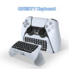 PS5 handle Bluetooth wireless keyboard PS5 Bluetooth external keyboard PS5 handle chat voice Bluetooth keyboard