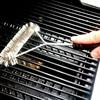 In Stock 12inch Triangular Curly Brush Bbq Wire Grill Brush Grilling Tools Outdoor Barbecue Grill