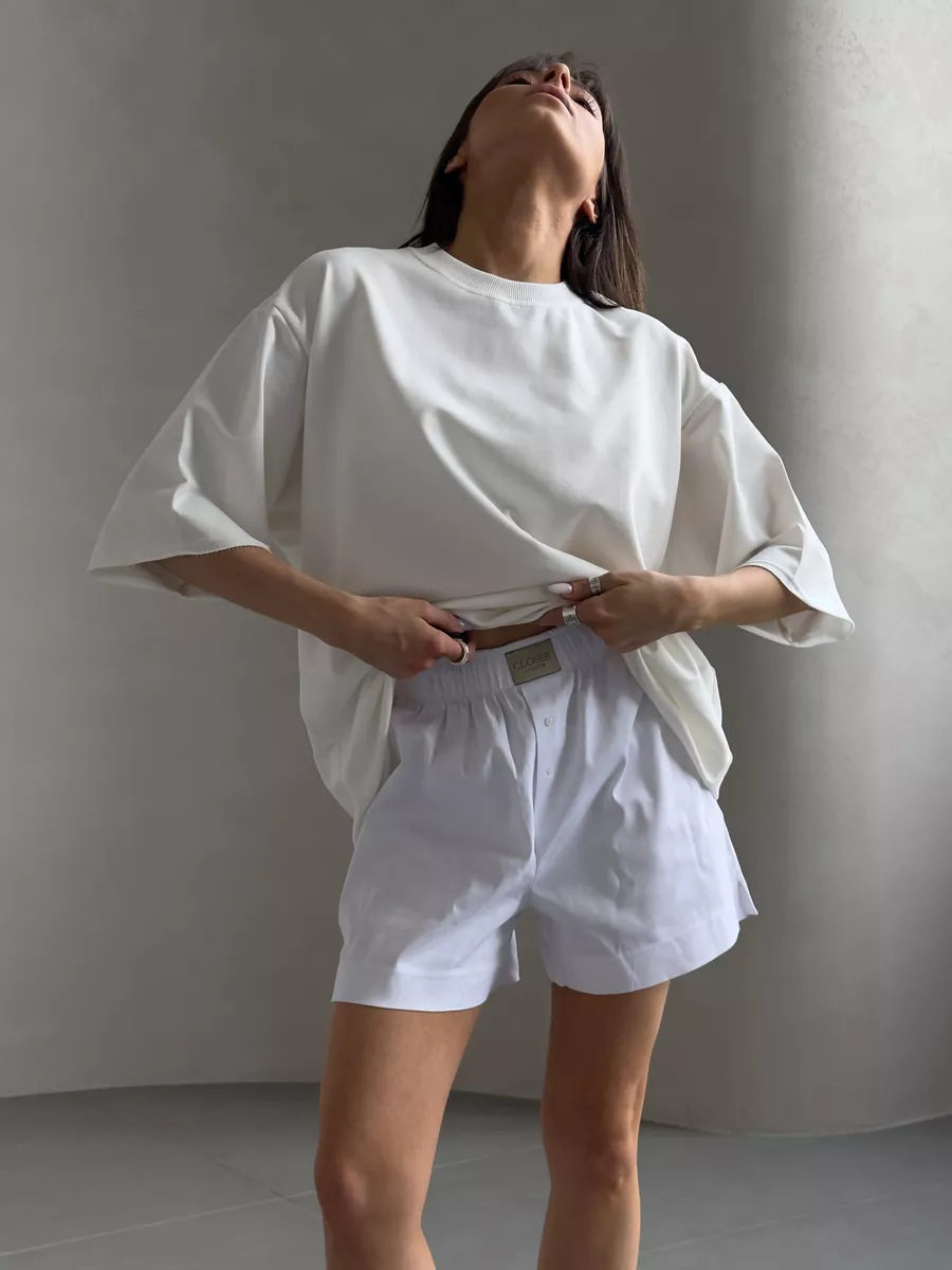 Womens Loose Fit Cotton T Shirt Distressed Round Neck Short Sleeve Basic Style Casual Wear Wholesale Available