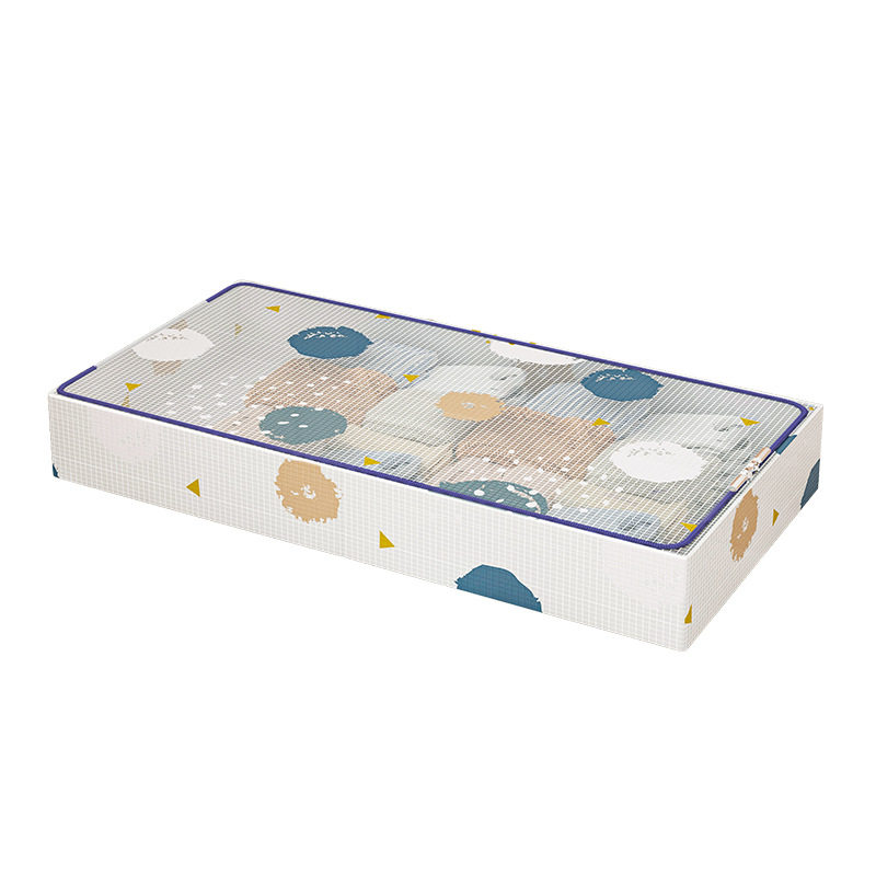 Under-Bed Storage Box Household Clothes Storage Large Damp-proof Under-Bed Tiling Box Quilt Under-Bed Storage Box Artifact