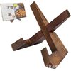 Spot Wooden Recipe Holder Removable Home Recipe Storage Rack Tablet Computer Rack Vinyl Record Display Rack