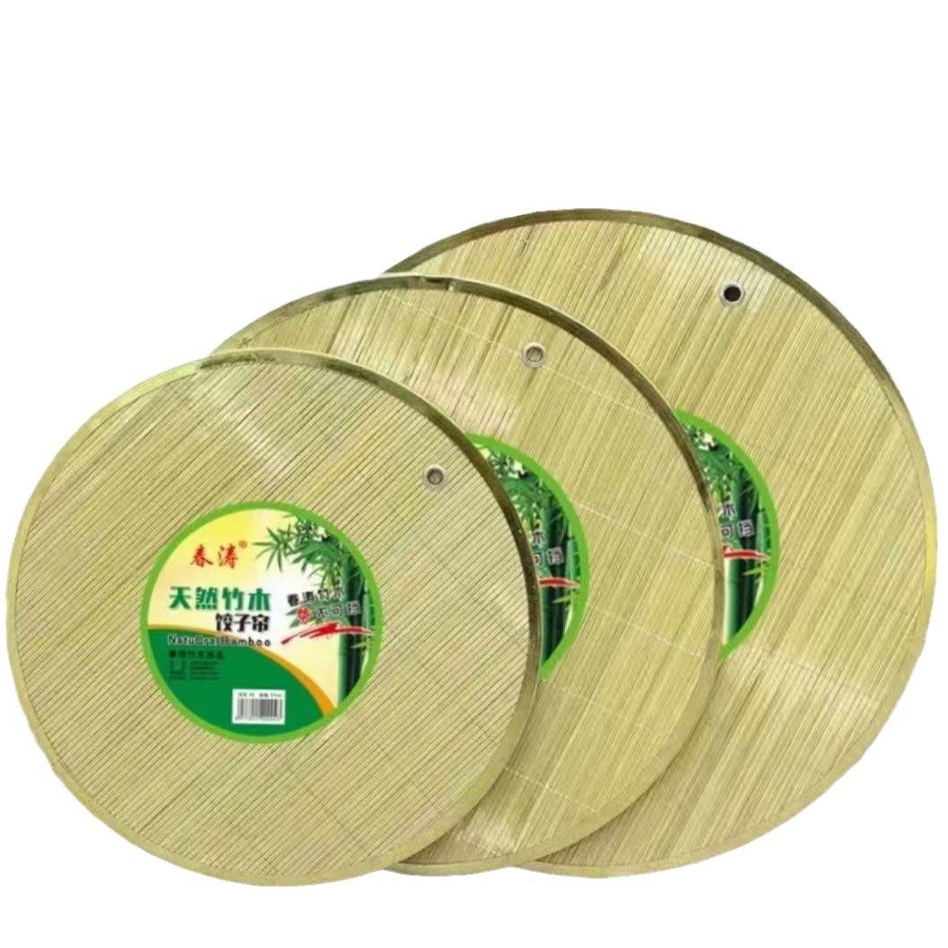 Dumpling Plate, Dumpling Mat, Bamboo Dumpling Curtain, Kitchen Helper, Dumpling Cover Curtain, Edged Dumpling Curtain