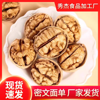 Paper-Skinned Walnuts 185 Dried Walnuts Nuts New Arrival Thin-Skinned Snack Food 500g Wholesale Walnut Kernels Hand-Peeled