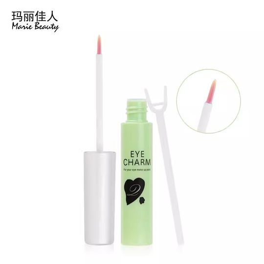 False Eyelash Glue Mary Beauty Small Green Glue Double Eyelid Paste Transparent White Glue Adhesive Lasting Disposable Eyelash Glue