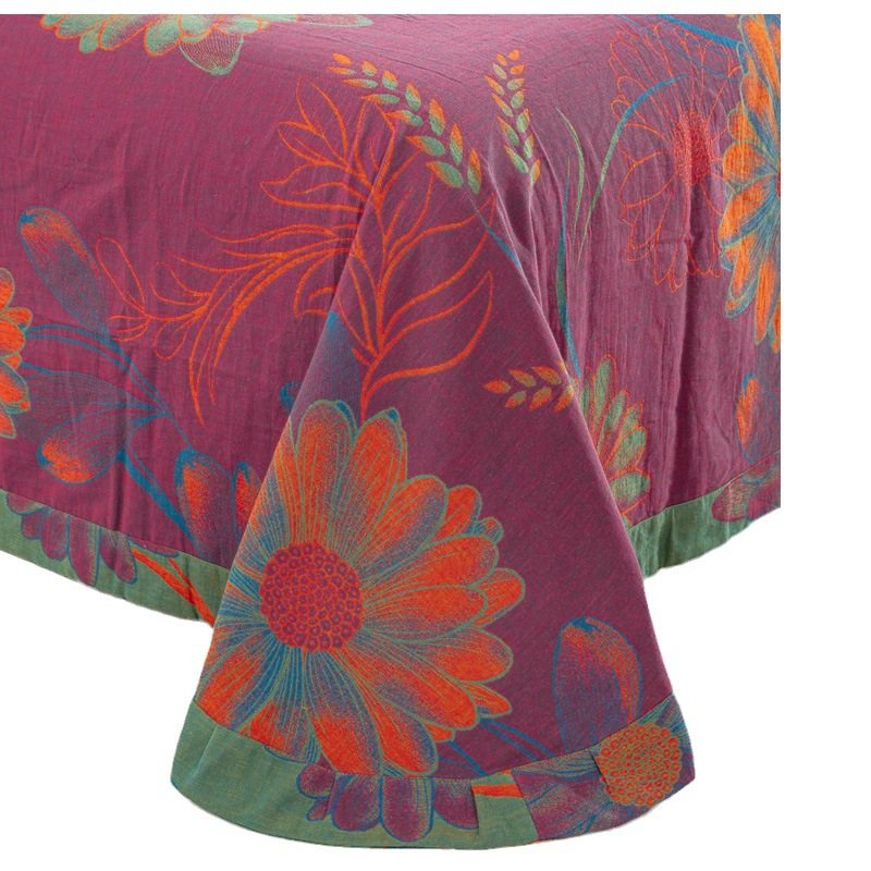 Class A cotton double-layer yarn four-piece cotton autumn and winter bed sheet quilt cover four seasons simple wedding bedding naked sleeping