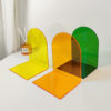 Cross-Border Lifestyle Acrylic Bookends for Desktop Books, Transparent Children's Picture Book Storage, Student Vertical Stand