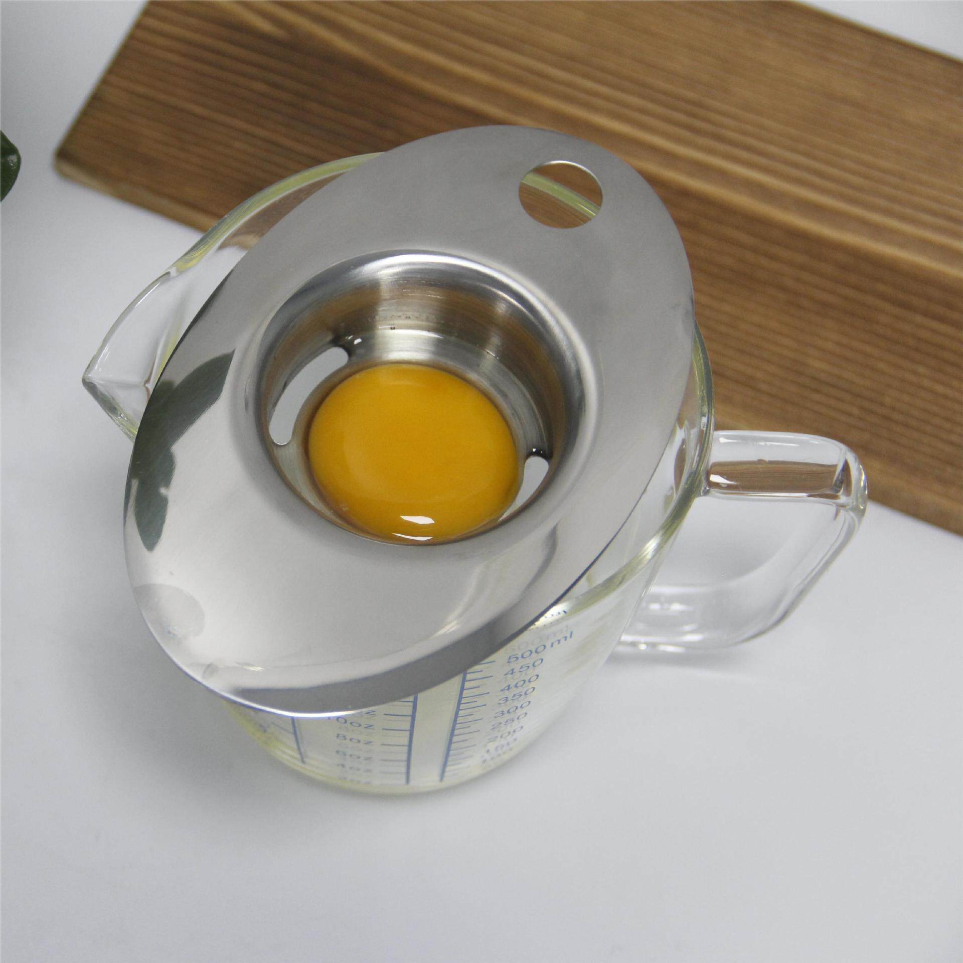 304 stainless steel egg white separator egg yolk egg white separator egg liquid filter baking egg cup