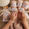 Wool thread hand-knitted scarf sweater thread baby children's stick needle cashmere thread diy medium thick baby wool ball