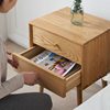 Bedside Table modern minimalist household small cabinet bedroom solid wood small bedside cabinet minimalist light luxury bedside storage cabinet