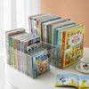 Book Transparent Desktop Cosmetic Mask Organizing Box Acrylic Food Basket Household Kitchen Sundries Storage Box