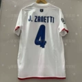 0708 inter milan away number 4+1 armband
