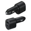 45W car charger for Samsung S21/22 car charger 45W car charger one drag two super fast car charger EP-L5300