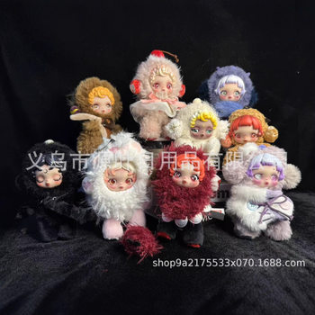 Motherland Edition In-Stock Labubu Light Weaving Garden 3.0 Sleepless Theater Trendy Toy Plush Doll Gift Edition Figurine