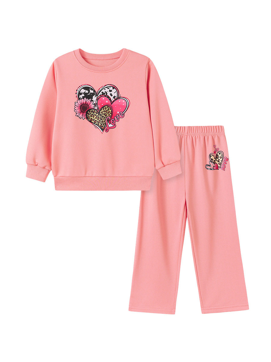 秋季女童套装现批发 时尚儿童套装 可爱女童秋装