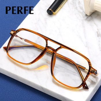 95365 foreign trade classic hot selling TR90 men's optical mirror double nose spring foot comfortable glasses frame can be equipped with glasses