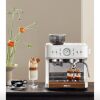 Petri Espresso Coffee Machine Fully Semi-Automatic Household Milk Frother Grinder Integrated Small Double Pump Handle Pe3899