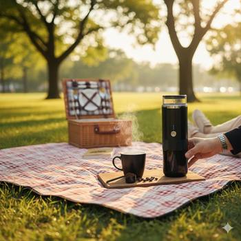 Cross-Border Portable Coffee Maker, Outdoor Convenient Coffee Maker, Usb-Powered Coffee Freedom