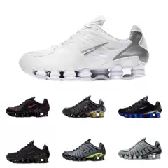 Putian's new ShoxTL 13 column retro avant-garde suspension men's and women's thick sole height increasing shock absorption sports running shoes