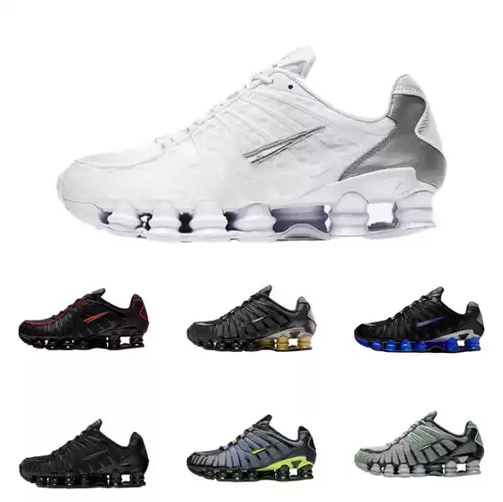 Putian's new ShoxTL 13 column retro avant-garde suspension men's and women's thick sole height increasing shock absorption sports running shoes