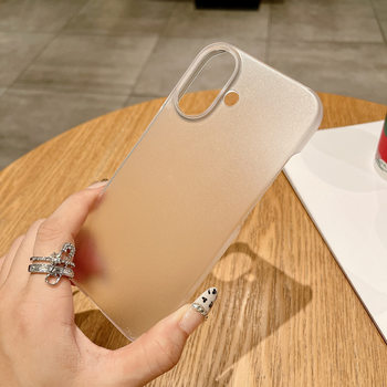 Simple Solid Color Frosted Hard Shell for iPhone16promax Apple 15 Protective Case 13/14 Half Pack New