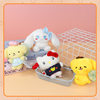 Cross-Border Japanese-Style Leopard Print Kt Cat New Tennis Racket Sanrio Plush Doll Kuromi Plush Cinnamoroll Wholesale