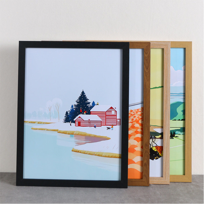 Handmade wooden photo frame table wholesale framed picture frame A3A416 inch wall photo frame 4K8K creative photo wall