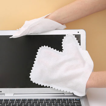 Lazy Rag Gloves Cleaning Non-woven Anti-static Keyboard Cleaning Rag Disposable Household Dust Removal Gloves