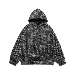 Cross-Border Autumn New Men's Casual Sweatshirt Hong Kong Student Youth Fashion Simple Loose Printed Jacket Trendy Hoodie